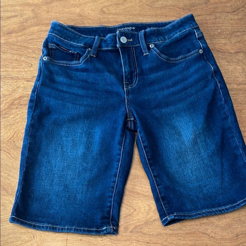 Lucky Brand The Bermuda Denim Shorts